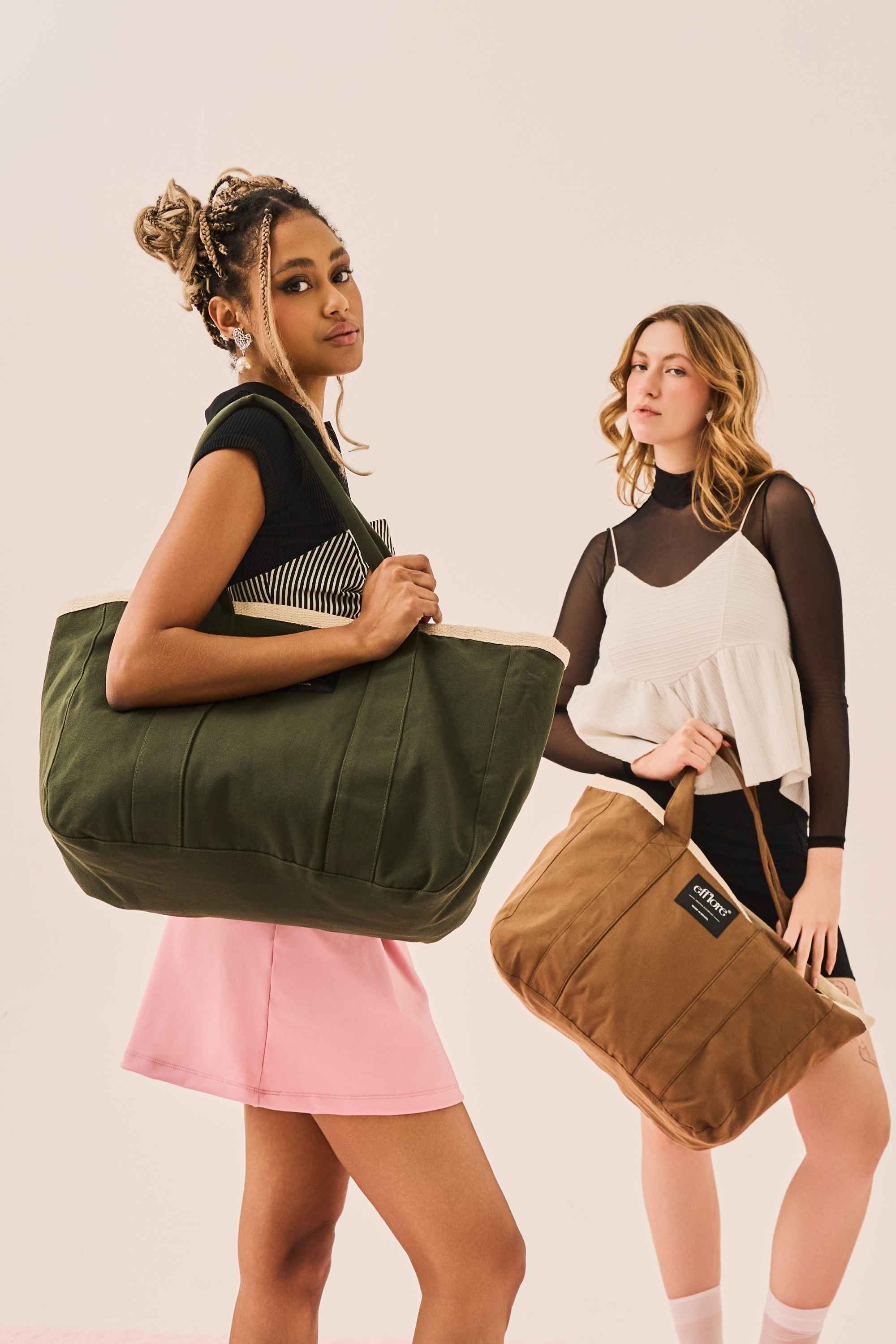 Bolsa Efflore NeverFull — várias cores, 4x sem juros